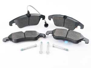 ES#4418248 - 8K0698151Q - Front Brake Pad Set - Factory brake pads with wear sensors - Genuine Volkswagen Audi - Audi