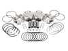 ES#4423031 - 329248 - JE Performance Forged Piston Set - Includes rings, wire locks, and 21mm wrist pins - 83.0mm bore (0.5mm overbore), 92.8mm stroke (stock) - JE Piston - Audi Volkswagen