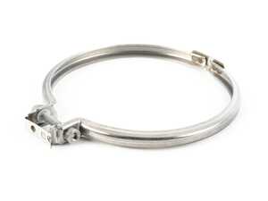 ES#4351697 - 8W0253725G - V-Band Clamp - Priced Each  - V-Band clamp secures catalytic converter to turbocharger - Does not include gasket (8W0253115G) - Genuine Volkswagen Audi - Audi