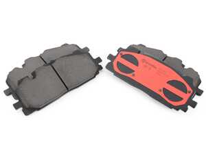 ES#4159089 - 8W0698151N - Premium Ceramic OE Equivalent Pad - Front - Brembo NAO Ceramic pads are designed to deliver improved comfort and reduced pad wear - Brembo - Audi