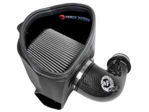 ES#4620729 - 57-10026D - Track Series Carbon Fiber Cold Air Intake System - Pro DRY S Filter - With carbon fiber components, impressive power gains, and the increased sound of the spooling turbo, the Track Series was made for performance enthusiasts like you. - AFE - BMW