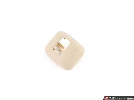 ES#2577216 - 8E0857563ADX6 - Bracket Cap - Silk (Beige)- Priced Each - This cap covers the sun visor clip - Fits both left or right side - Genuine Volkswagen Audi - Audi