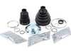 ES#2765965 - 1K0498201AKT4 - Front Inner And Outer CV Boot Refresh Kit - Why risk tearing the same axle out twice? This kit includes front inner and outer CV Joint Boots to service one axle. - Assembled By ECS - Volkswagen