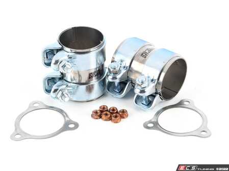 ES#2765924 - 8K0253115DKT5 - Downpipe Installation Kit - Includes the necessary hardware and gaskets to install the downpipes - Assembled By ECS - Audi