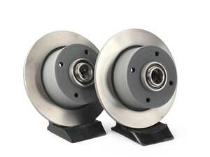 ES#2592576 - 411407075BKT1 - Front Brake Rotors - Pair 11.12" (282.5mm) - Front axle fitment - Both left and right - Sebro - Porsche