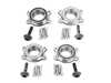 ES#3651356 - 4h049862512aKT - Complete Wheel Bearing Kit - All-inclusive kit includes bearings, axle bolts, and securing bolts for all four corners of the vehicle - Vaico - Audi