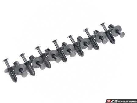 ES#2763649 - 1J0411314RKT1 - Front Sway Bar Installation Kit - Includes brackets, bushings, and all necessary hardware  - Assembled By ECS - Audi