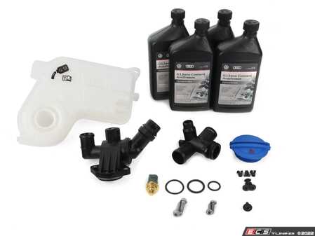 ES#3648516 - 06D121132CKT4 - Cooling System Refresh Kit - Level 3 - Replace critical cooling system components and perform a proper coolant system flush! - Assembled By ECS - Audi