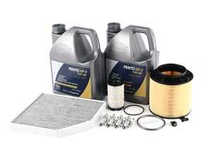 ES#2765387 - 8K0133843KT4 - 40K Service Kit - With ECS Magnetic Drain Plug - Everything you need to perform the recommended 40k mile service - Assembled By ECS - Audi