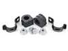 ES#2763649 - 1J0411314RKT1 - Front Sway Bar Installation Kit - Includes brackets, bushings, and all necessary hardware  - Assembled By ECS - Audi