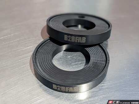 ES#4616203 - B2BFAB.5INRLS - B2BFAB .5" Additional Rear Lift Spacer - Get your ride height dialed in with these .5" thickness additional rear lift spacers for use with B2BFAB 1" rear lift spacers. - B2BFAB - Volkswagen