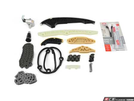ES#3618160 - 06k109158bs1ktKT - Ultimate Timing Belt Kit - Includes chains, tensioners, rails, gasket sealant and all necessary hardware - Assembled By ECS - Audi