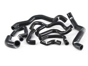 ES#2598862 - fmkca4b8blk - Silicone Coolant Hose Kit - Black - (NO LONGER AVAILABLE) - Replace your stock rubber hoses with silicone - Forge - 