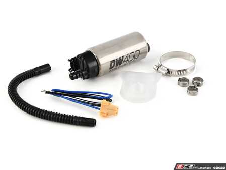 ES#4488393 - 9-401-1052 - DeatschWerks DW400 415 LPH Compact Fuel Pump W/ 9-1052 Install Kit (E36/E46) - Designed to ensure a seamless, leak-free integration of your high-flow fuel pump. - DeatschWerks - BMW