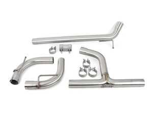 ES#4415743 - MK7STR8 - Build Your Own MK7 GTI Straight Pipe Kit - Take your stock exhaust from mild to wild! - ECS - Volkswagen