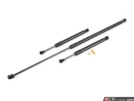 ES#2763095 - 1K0823359AKT1 - Hood And Trunk Strut Kit - Gas strut kit for the front and rear of your car - Assembled By ECS - Volkswagen
