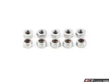 ES#2576037 - 07147575163KT - Self Locking Hex Nut - Pack Of 10 - Used throughout BMW models - Genuine BMW - BMW