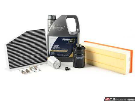 ES#2569523 - 1K0129620DKT - 40k Service Kit - With ECS Magnetic Drain Plug - Everything you need to perform the recommend 40k mile service - Assembled By ECS - Audi