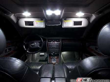 ES#2215298 - D2A8LEDINTER - Master LED Interior Lighting Kit - Give your interior the complete LED swap with these new bulbs - ZiZa - Audi