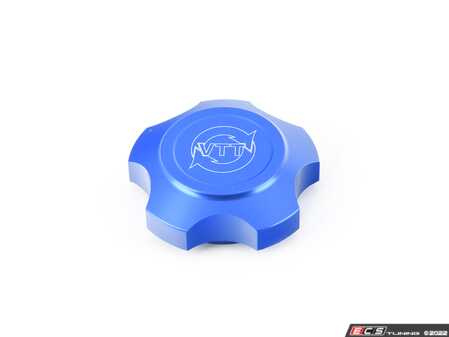 ES#4505866 - CO0LANTCAPBLUE - Billet Coolant Reservoir Cap - Anodized Blue - Upgrade the visual appeal of your engine bay with Vargas Turbo Technologies' Billet Caps! - Vargas Turbo Technologies - BMW