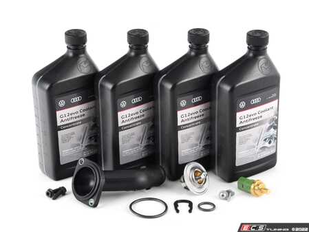ES#2680924 - 059919501AKT4 - Cooling System Refresh Kit - Level 1 - Replace your thermostat and temp sensors with one kit! - Genuine Volkswagen Audi - Audi
