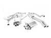 ES#4622104 - B9RS5SBRPDK - Resonated (Quieter) Cat back System - An entire system from the cat back for a full sound overhaul! - Milltek Sport - Audi