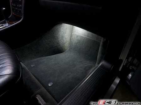 ES#2215302 - D2A8FOOTWELL - D2 A8 LED Interior Lighting Kit - Footwell - Illuminate your footwells with this new LED kit - ZiZa - Audi