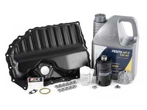 ES#2602459 - 06J103600TKT2 - Oil Pan Replacement Kit - Everything required to replace your leaking pan, including the oil change - Assembled By ECS - Audi