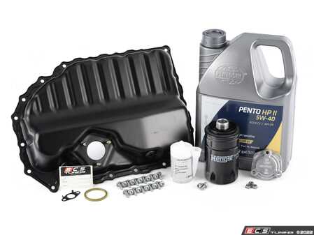 ES#2602459 - 06J103600TKT2 - Oil Pan Replacement Kit - Everything required to replace your leaking pan, including the oil change - Assembled By ECS - Audi