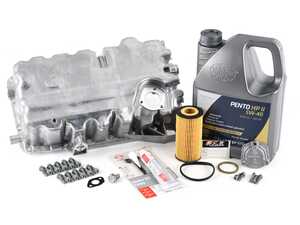 ES#2602454 - 06F103601LKT2 - Oil Pan Replacement Kit - Everything required to replace your leaking pan, including the oil change - Assembled By ECS - Audi