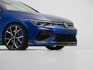 MK8 Golf R Front Lip Spoiler - Gloss Black