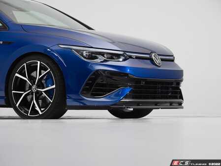 ES#4656853 - 033476la01-01KT - MK8 Golf R Front Lip Spoiler - Gloss Black - In-house engineered to upgrade your exterior styling - ECS - Volkswagen