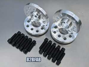 ES#4616259 - B2BFABJETTAFK1 - B2BFAB Flush Wheel Spacer Kit - Ball Seat Bolts - If you're looking to give your Jetta the perfect stance, look no further. This is the kit for you! - B2BFAB - Volkswagen