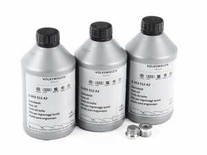 ES#4172072 - G052171A2KT4 - Manual Transmission Service Kit  - Featuring 3 Quarts of OEM VW G052 manual trans fluid & OEM Drain & Fill Plugs to service your transmission. M22x1.5 - Genuine Volkswagen Audi - Audi
