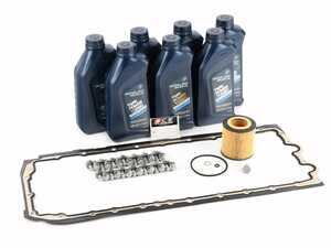 ES#4375436 - 11137548031KT2 - Oil Pan Gasket replacement kit - Includes new pan gasket, hardware and a oil service kit - Assembled By ECS - BMW