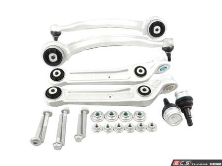 ES#4505755 - 034-401-1069 - Density Line Lower Control Arms - Replace your aging factory fluid-filled bushings with Density Line 65 durometer bushings in this comprehensive control arm kit - 034Motorsport - Audi