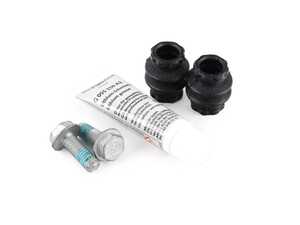 ES#4372234 - 1k0698470aKT - Rear Guide Pin Boot Kit - With Grease - Priced Each - Replace torn or cracked boots to extend the life of your braking system, services one side. Includes grease. - Genuine Volkswagen Audi - Audi Volkswagen