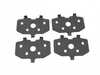 ES#4213573 - DP52089NDX - Rear BlueStuff NDX Trackday Brake Pad Set - The perfect pad for your trackday adventure! Offers increased braking performance and heat resistance over YellowStuff pads. - EBC - BMW