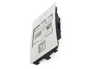 ES#3423822 - 5GM947105ADYS - Reading Light and Sunroof Control - Grey  - Interior sunroof and light switch - Genuine Volkswagen Audi - Volkswagen