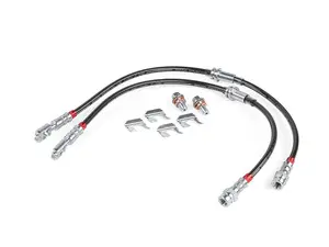 APR Braided Stainless Steel Brake Lines - Front