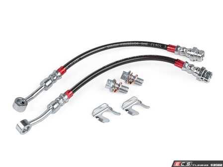 ES#4623235 - BRK00051 - APR Braided Stainless Steel Brake Lines - Rear - These are the only brake lines you'll ever need! - APR - Audi Volkswagen