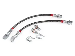 APR Braided Stainless Steel Brake Lines - Rear