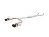 ES#4876128 - 012767LAEBKT - C7.5 A6/A7 3.0T Valved Cat-Back Exhaust System & Luft-Technik Performance Intercooler Kit - Includes valved main section, resonated midpipe, 3.5" black chrome swivel tips, billet boost tap kit, and a performance intercooler kit! - Enthusiast Bundles - Audi