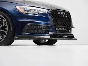 Audi C7 S6 / A6 S-Line Front Lip Spoiler - Carbon Fiber