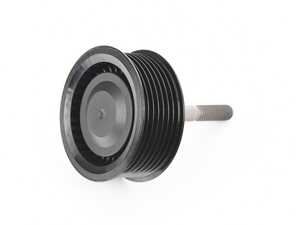 ES#3276432 - 95814527601 - Deflection Roller With Fastening Screw And Cap - Located on the left side of the engine between the water pump pulley and the air conditioning compressor pulley - Genuine Porsche - Porsche