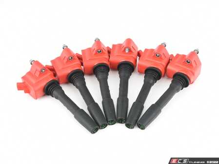 ES#4465588 - VTT-COIL-B58-RED - Vargas Ignition Coil Kit - Red - Trustworthy Ignition Coils now available from Vargas! - Vargas Turbo Technologies - BMW