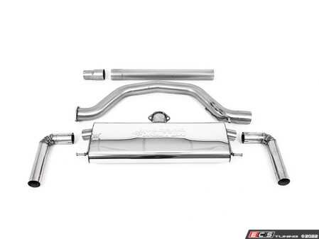 ES#4623374 - MK8GTIMS+PDK - MK8 GTI Semi-Resonated Catback Exhaust System (Road+) - An entire system from the cat back for a full sound overhaul! - Milltek Sport - Volkswagen