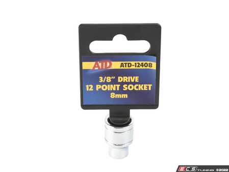 ES#2938119 - ATD12408 - 8MM 3/8" DR 12-POINT SOCKET - ATD Tools - 