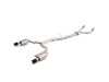 ES#4691332 - 016809LA01 - C7 A6/A7 Pre-Facelift 3.0T Cat back Exhaust - Enhance the exhaust note on your A6's exhaust system with our non-valved cat back exhaust system! - ECS - Audi