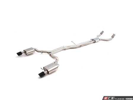 ES#4691332 - 016809LA01 - C7 A6/A7 Pre-Facelift 3.0T Cat back Exhaust - Enhance the exhaust note on your A6's exhaust system with our non-valved cat back exhaust system! - ECS - Audi